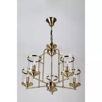 Люстра Consul 5x40Вт Е14, бронза 56x56x73 см