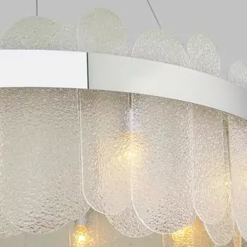 Люстра Conte, 10x60Вт E14, цвет хром