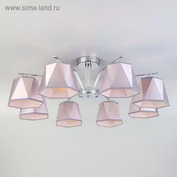 Люстра Corner 8x40Вт E14 хром