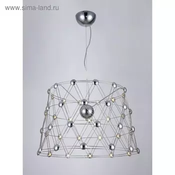 Люстра Cristallino, 22Вт LED, хром