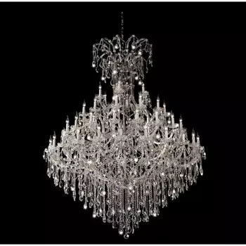 Люстра Crystal Lux, Diva 1591/360, E14, 60х40 Вт, 215х180х180 см, цвет хром