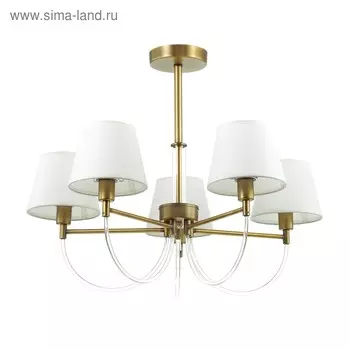 Люстра DAKOTA 5x40Вт E14 бронза