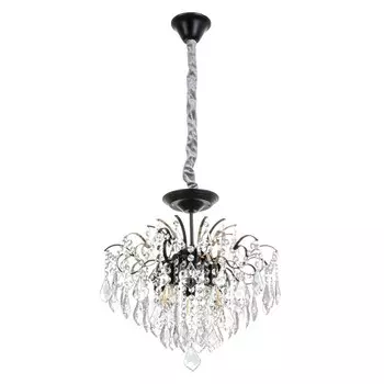 Люстра «Далила» 5хЕ14 40 Вт черный золото 404039 см BayerLux