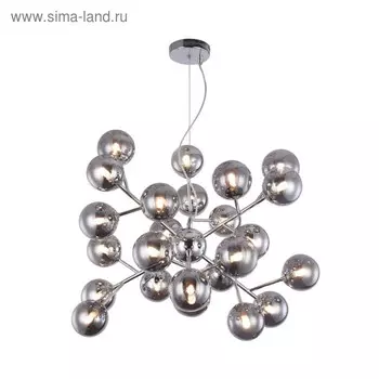 Люстра Dallas 24x28Вт G9, хром 65x65x144 см