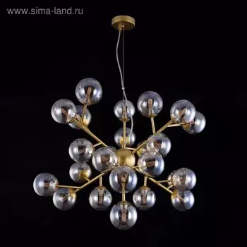 Светильник подвесной Maytoni MOD545PL-24G, 24хG9, 28Вт, 65х65х146,5 см, цвет золото