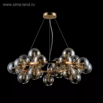 Светильник подвесной Maytoni MOD548PL-25G, 25хG9, 28Вт, 69х69х135,4 см, цвет золото