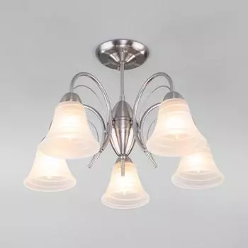 Люстра Dana, 5x40Вт E27, цвет никель