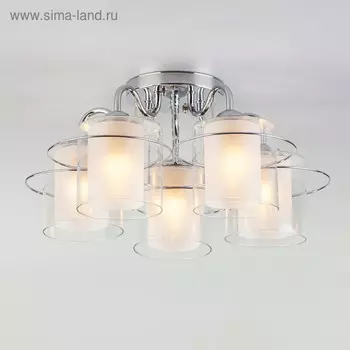 Люстра Darcy, 5x40Вт E27, цвет хром