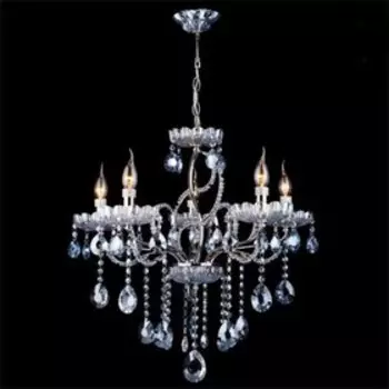 Люстра Darfina 5x60Вт Е14 хром 60x60x90см