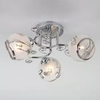 Люстра Delano, 3x60Вт E27, цвет хром