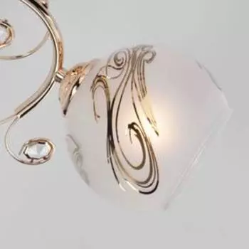 Люстра Delano, 3x60Вт E27, цвет золото