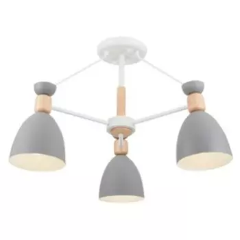 Люстра Delia 3x60Вт E27 белый