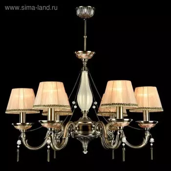 Люстра Demitas 6x40Вт E14 бронза