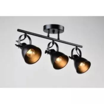 Люстра «Детройт», 60Вт, E14, цвет черный