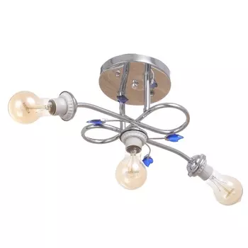 Люстра «Детта», БП, 340 Вт Е27, хром, МОДЕЛЬ: 2595290