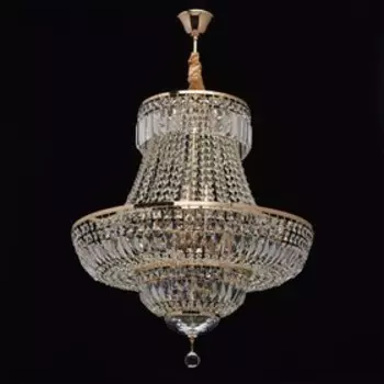 Люстра «Диана», 9x40Вт E14, золото 66x66x147 см