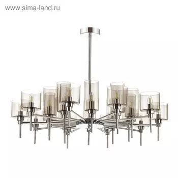 Люстра Diatra, 20x40Вт E14, цвет хром