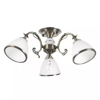 Люстра BayerLux «Диего», 3xE27, 40 Вт, бронза, 505028 см