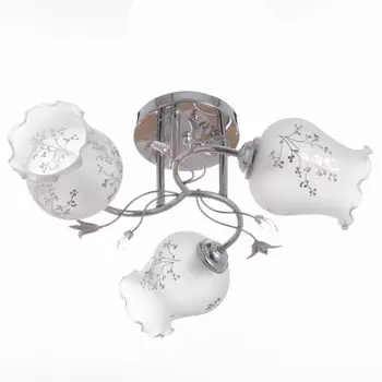 Люстра «Дикс», 340 Вт Е27, хром, МОДЕЛЬ: 2612366