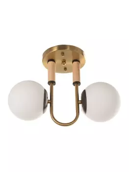 Люстра «Донна» 240 Вт Е27 черный/латунь 371525 см