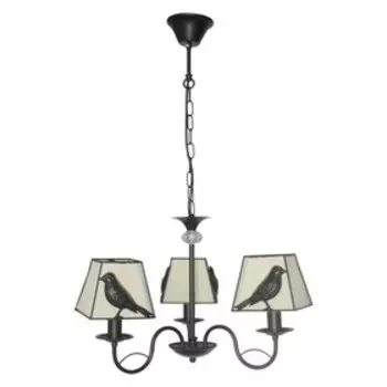 Люстра Donna 3x40Вт E14 черный