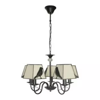 Люстра Donna 5x40Вт E14 чёрный