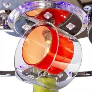 Люстра ЭкономСвет «Дорадус», 9x20Вт G4 хром