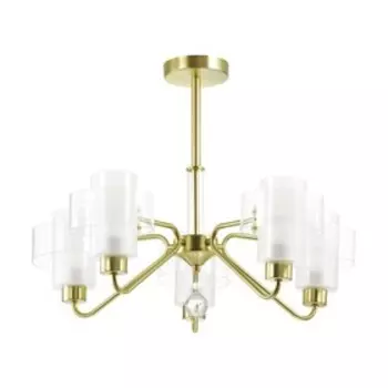 Люстра DREW 5x40Вт E14 золото