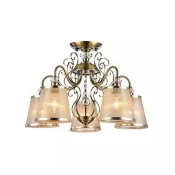 Люстра Driana 5x40Вт E14 античная бронза