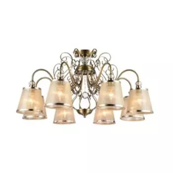 Люстра Driana 8x40Вт E14 античная бронза