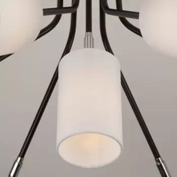 Люстра Duetto 7x40Вт Е14 чёрный 77x77x37см