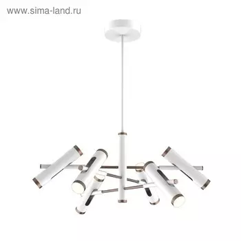 Люстра Duplex, 36Вт LED, цвет белый