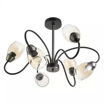 Люстра «Джиро» 660 Вт Е27 черный/бронза 595942 см SVK