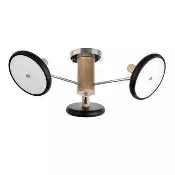 Люстра BayerLux «Джулия», 3хLED, 72 Вт, 3000-6000К, черно-хромовый, 626222 см