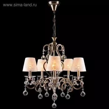 Люстра Eileen 5x40Вт Е14 бронза 55x55x100см