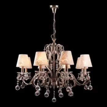 Люстра Eileen 8x40Вт Е14 бронза 77x77x100см