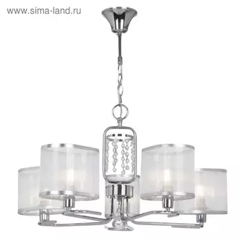 Люстра Elin 5x40Вт E14 хром