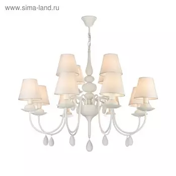 Люстра Eliza 12x40Вт E14 белый