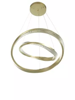 Люстра Ella 116 Вт LED 3000-6000К медь 40+60150 см