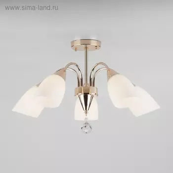Люстра Ellene, 5x40Вт E27, цвет золото