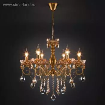Люстра Escada, 6x60Вт E14, цвет бронза