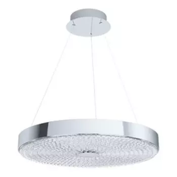 Люстра ESCORIHUEL, 1x27Вт LED, 3000K, 3600лм, цвет хром