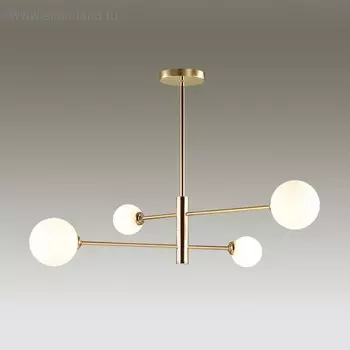 Люстра ESTELLE 4x40Вт G9 золото