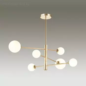 Люстра ESTELLE 6x40Вт G9 золото