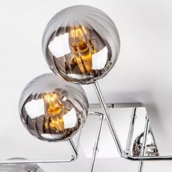 Люстра Evita 8x40Вт E14 хром