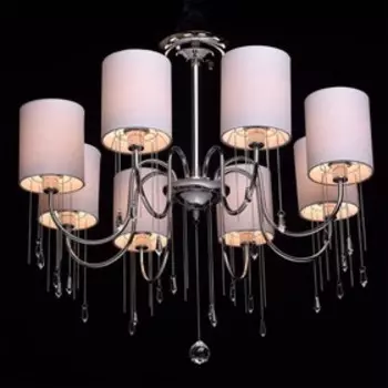 Люстра «Федерика», 8x60Вт E14, хром