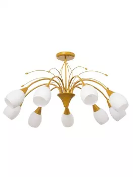 Люстра «Федерика» 9хЕ14 40 Вт золото шампань 858540 см BayerLux