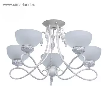 Люстра "Фелиция" 5x60Вт E27 белый