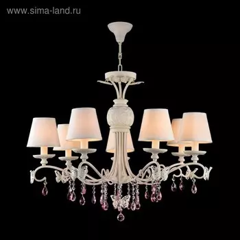 Люстра Fiona 7x40Вт E14 пастельно - розовый