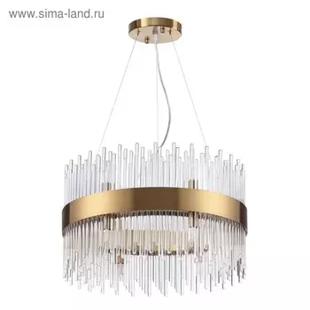 Люстра Focco, 12x40Вт G9, цвет бронза